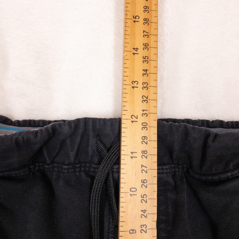 Mack Weldon Ace Sweatpants Mens Large Black Tapered Stretch Drawstring - Picture 10 of 11